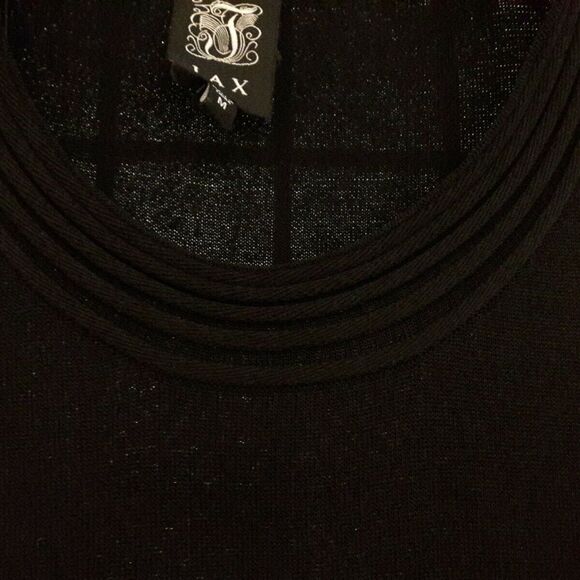 Jax Womens Bodycon Black Dress Sz M - Picture 3 of 5